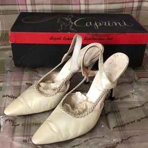 Vintage Caprini Heels w/ Original Box